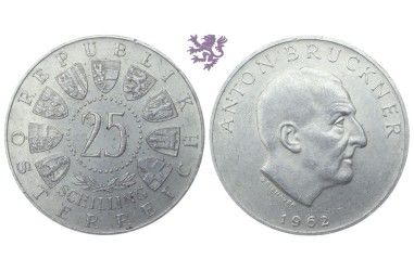 25 schilling, 1962.