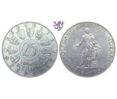 25 schilling, 1956.