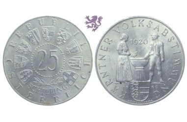 25 schilling, 1960.
