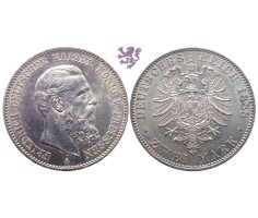 2 mark, 1888. Friedrich Konig III