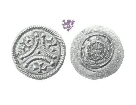 Denar, 1116-1131. Stephen II