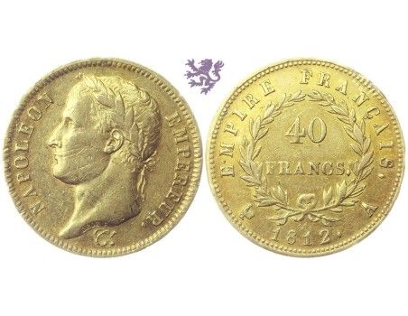 40 francs, 1812. Napoleon