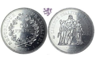 50 francs, 1977.