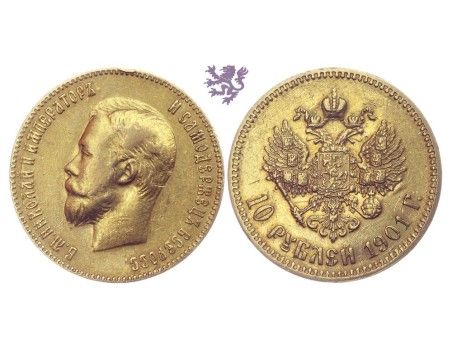 10 rubles, 1901. Nicholas II