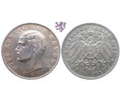 3 mark, 1912. Otto Koenig Von Bayern