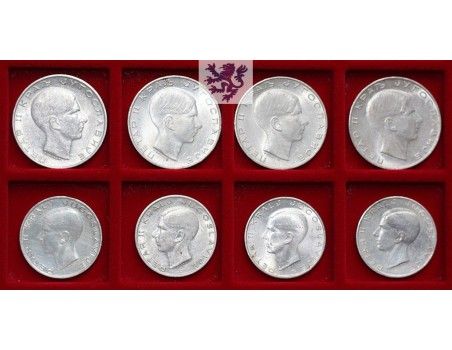Lot 4x20 + 4x50 dinara 1938