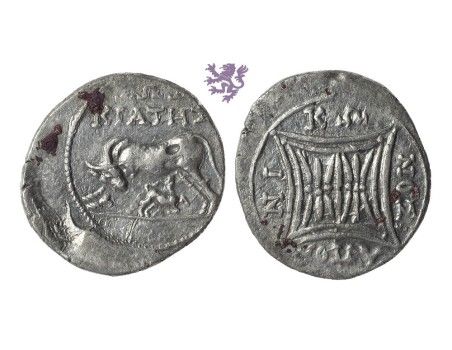 Illyria, Apollonia Drachm 200-80 B.C.