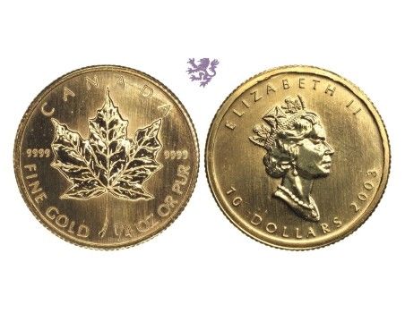 1/4oz Maple Leaf 2003.