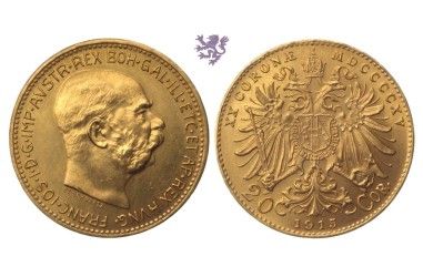 20 Corona, 1915.