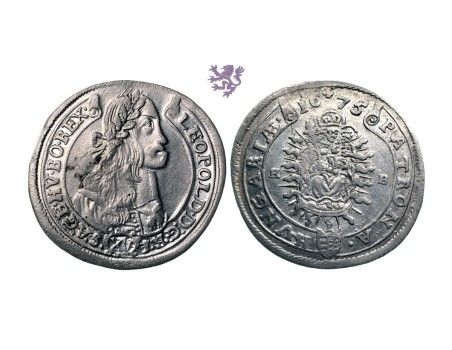 XV kreuzer, 1675. Leopold I