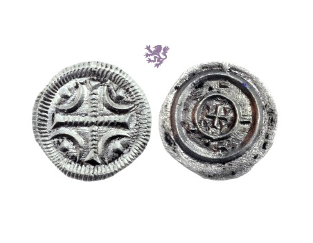 Denar, 1131-1141. Bella II