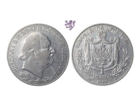 1 perper, 1909.