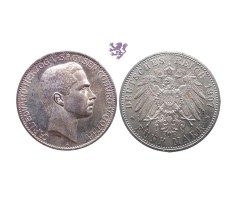 5 mark, 1907. Carl Eduard