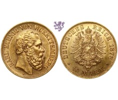 10 mark, 1878. Karl Koenig
