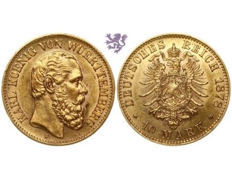 10 mark, 1878. Karl Koenig