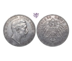 5 mark, 1904. Wilhelm II
