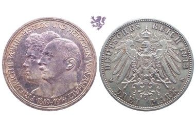 3 mark 1914. Friedrich&Marie