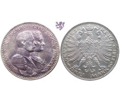 3 mark 1915.  100th Anniversary of the Grand Duchy of Saxe-Weimar-Eisenach