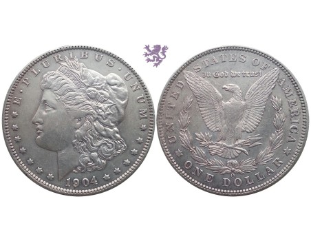 1 dollar, 1904. Morgan dollar