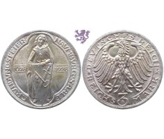 3 mark, 1928. 900th Anniversary of Naumburg