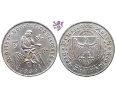 3 mark, 1930. D 700th Anniversary - Death of Von Der Vogelweide
