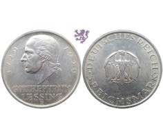 5 mark, 1929. F 200th anniversary of Gotthold Lessing