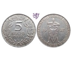 5 mark, 1925. D 1000th Year of the Rhineland