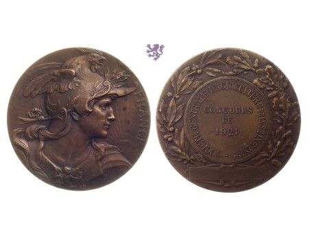 Medalja 1921.  Francuska