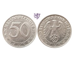 50 reichspfennig, 1938 B