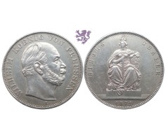 1 thaler, 1871. Wilhelm I "Siegestaler"