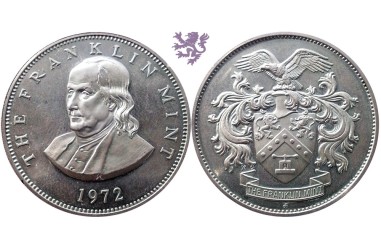 Franklin mint, 1972.