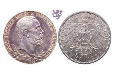 2 Mark, 1905. Karl Günther