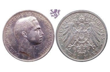 2 Mark, 1905. Karl Eduard