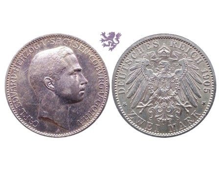2 Mark, 1905. Karl Eduard