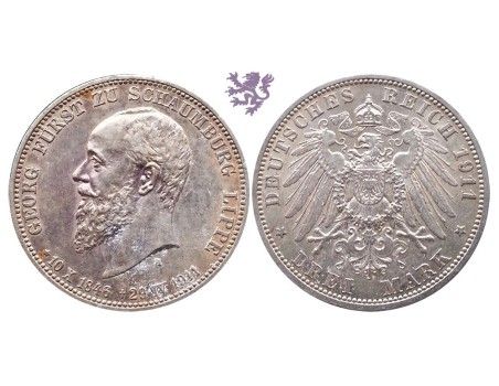 3 mark, 1911. Georg Furst