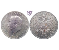 5 mark, 1914. Ludwig III