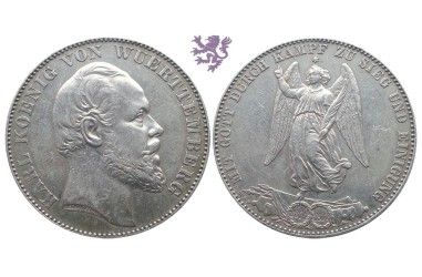 Thaler, 1870 - 1871. Karl Koenig