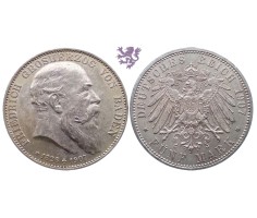 5 mark, 1907. Friedrich Grosherzog
