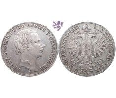1 vereinsthaler, 1857. Franz Joseph I