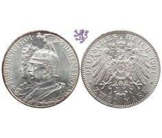 2 mark, 1901. Friedrich I Wilhelm II 1701 - 1901
