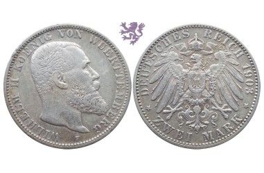 5 mark, 1903. Wilhelm II