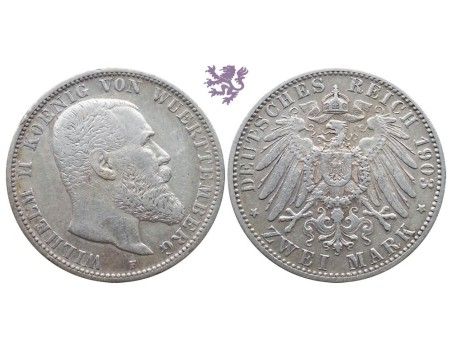 5 mark, 1903. Wilhelm II