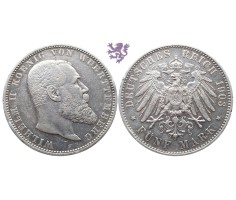2 mark, 1903. Wilhelm II