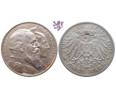 2 mark, 1906. Friedrich und Luise