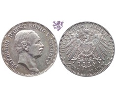 2 mark, 1905. Friedrich August Konig