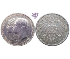 2 mark, 1903. Wilhelm&Caroline