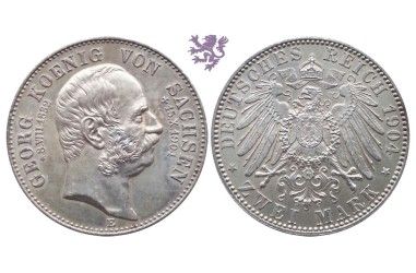 2 mark, 1904. Georg Koenig commemorative