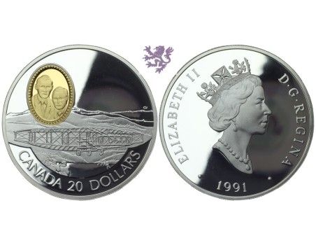 20 dollars, 1991. Canada