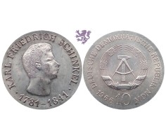 10 mark, 1966. Karl Friedrich