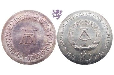 10 mark, 1971. Albrecht Durer